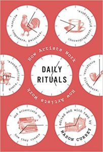daily rituals - how artists work