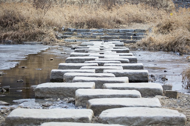 Stepping stones 